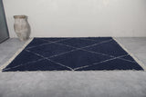 Blue White stripped Custom size Rug