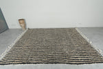 Handwoven Moroccan Rug - Vertical Stripe Pattern - Wool Rug