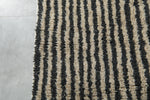 Handwoven Moroccan Rug - Vertical Stripe Pattern - Wool Rug