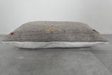 Handwoven Moroccan Kilim Pillow – 14.9 inches x 21.2 inches