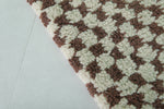 Handmade Moroccan Berber Checkered Rug – 4.5 x 6.5 Feet