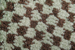 Handmade Moroccan Berber Checkered Rug – 4.5 x 6.5 Feet
