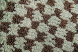 Handmade Moroccan Berber Checkered Rug – 4.5 x 6.5 Feet