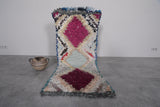 Moroccan wool rug 2.3 FT X 5.5 FT