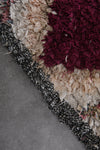 Moroccan wool rug 2.3 FT X 5.5 FT