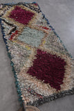 Moroccan wool rug 2.3 FT X 5.5 FT