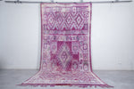 6 x 13.5 Feet Boujaad Moroccan Rug | Vintage Pink & Geometric Patterns