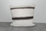 Handwoven Moroccan Kilim Pillow – 16.5 inches x 17.3 inches