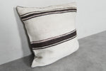 Handwoven Moroccan Kilim Pillow – 16.5 inches x 17.3 inches