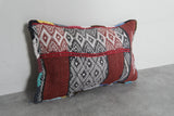 Handwoven Moroccan Kilim Pillow – 13.7 inches x 20 inches