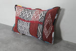 Handwoven Moroccan Kilim Pillow – 13.7 inches x 20 inches