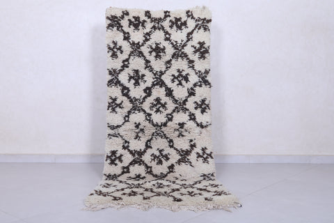 Moroccan berber rug 2.6 X 6.3 Feet