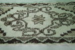 Vintage Moroccan Runner Rug – 2.5 x 5.9 FT | Handwoven Neutral Tones