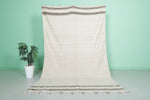 Amazing Flat-Woven Berber Moroccan Rug 5.9 FT X 9.2 FT