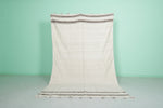 Amazing Flat-Woven Berber Moroccan Rug 5.9 FT X 9.2 FT