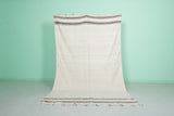 Amazing Flat-Woven Berber Moroccan Rug 5.9 FT X 9.2 FT