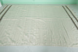 Amazing Flat-Woven Berber Moroccan Rug 5.9 FT X 9.2 FT
