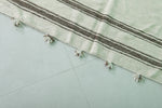 Amazing Flat-Woven Berber Moroccan Rug 5.9 FT X 9.2 FT
