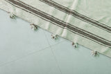 Amazing Flat-Woven Berber Moroccan Rug 5.9 FT X 9.2 FT