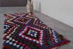 Handwoven Moroccan Rug 2.6 x 5.9 ft | Bold Geometric Design