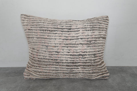 Handwoven Moroccan Kilim Pillow – 16.1 inches x 20 inches
