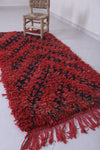 Moroccan berber rug 2.8 X 6 Feet
