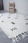 Moroccan rug 4.4 X 6.8 Feet