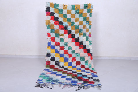 Moroccan berber rug 3.1 X 7 Feet