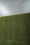 Handmade Custom Green Moroccan Rug – Solid Color Design