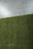 Handmade Custom Green Moroccan Rug – Solid Color Design