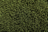 Handmade Custom Green Moroccan Rug – Solid Color Design