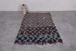 3.8 x 6.4 ft Vintage Moroccan Rug - Unique Handwoven Berber Carpet