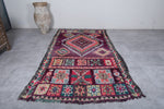Moroccan vintage rug 5.6 X 10.1 Feet