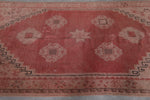 Vintage moroccan rug 4.1 FT X 8.2 FT