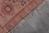 Vintage moroccan rug 4.1 FT X 8.2 FT