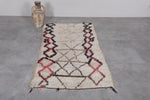 Handwoven Moroccan Rug 2.8 x 5.5 ft | Geometric Elegance