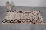 Handwoven Moroccan Rug 2.8 x 5.5 ft | Geometric Elegance