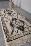 Vintage Azilal Runner – Handmade Moroccan Rug 2.4 FT x 5.7 FT | Timeless Tribal Design