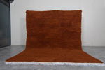 Rust-Toned Moroccan Rug 8.3 X 9.8 Feet - Handmade Wool Carpet