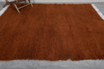 Rust-Toned Moroccan Rug 8.3 X 9.8 Feet - Handmade Wool Carpet