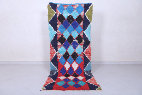 Moroccan berber rug 2.9 X 7.2 Feet