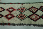 Vintage Moroccan Runner Rug – 2.3 x 5.5 FT | Handwoven Diamond Pattern