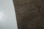 Large Moroccan Rug – 9 x 13.3 FT – Deep Brown High-Pile Rug