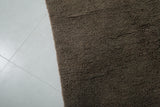Large Moroccan Rug – 9 x 13.3 FT – Deep Brown High-Pile Rug