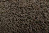 Large Moroccan Rug – 9 x 13.3 FT – Deep Brown High-Pile Rug
