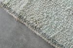 Minimalist Berber Rug 8 x 10.2 ft - Soft Neutral Tones