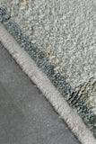 Minimalist Berber Rug 8 x 10.2 ft - Soft Neutral Tones