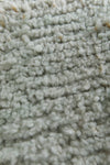 Minimalist Berber Rug 8 x 10.2 ft - Soft Neutral Tones