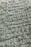 Minimalist Berber Rug 8 x 10.2 ft - Soft Neutral Tones