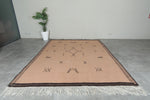 Handmade Custom Flat Woven Rug – Tuareg Style Moroccan Design